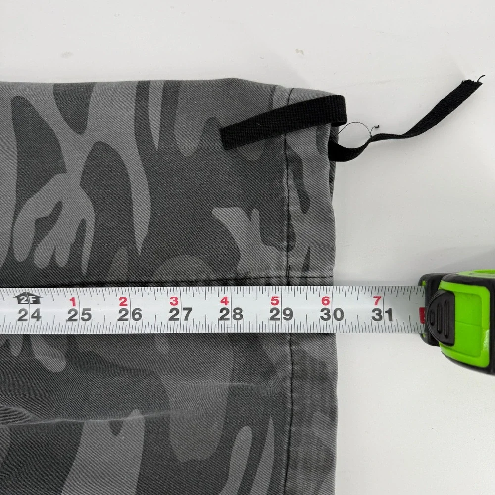 Backbone‎ Gray Camo Cargo Pants Utility Casual Streetwear Outdoor Everyday 34